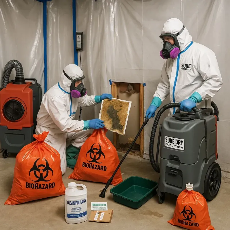 Contaminated Water Handling Protocols process in Summit View, WA
