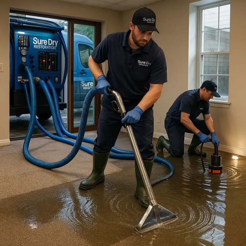Water Extraction and Removal process in Summit View, WA